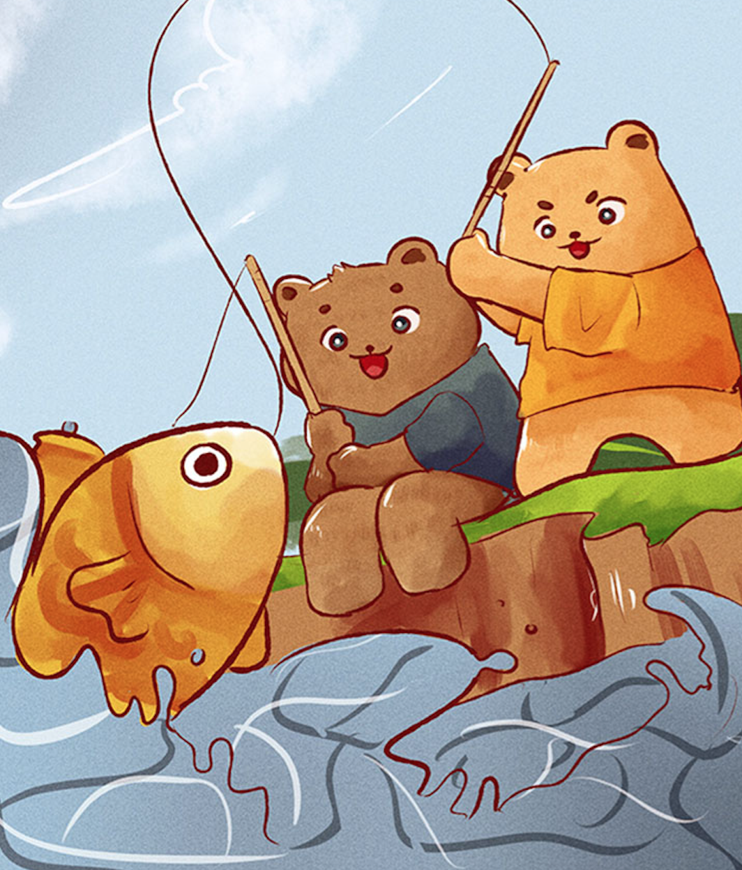 Cover of Let's Go Fishing, Dad!
