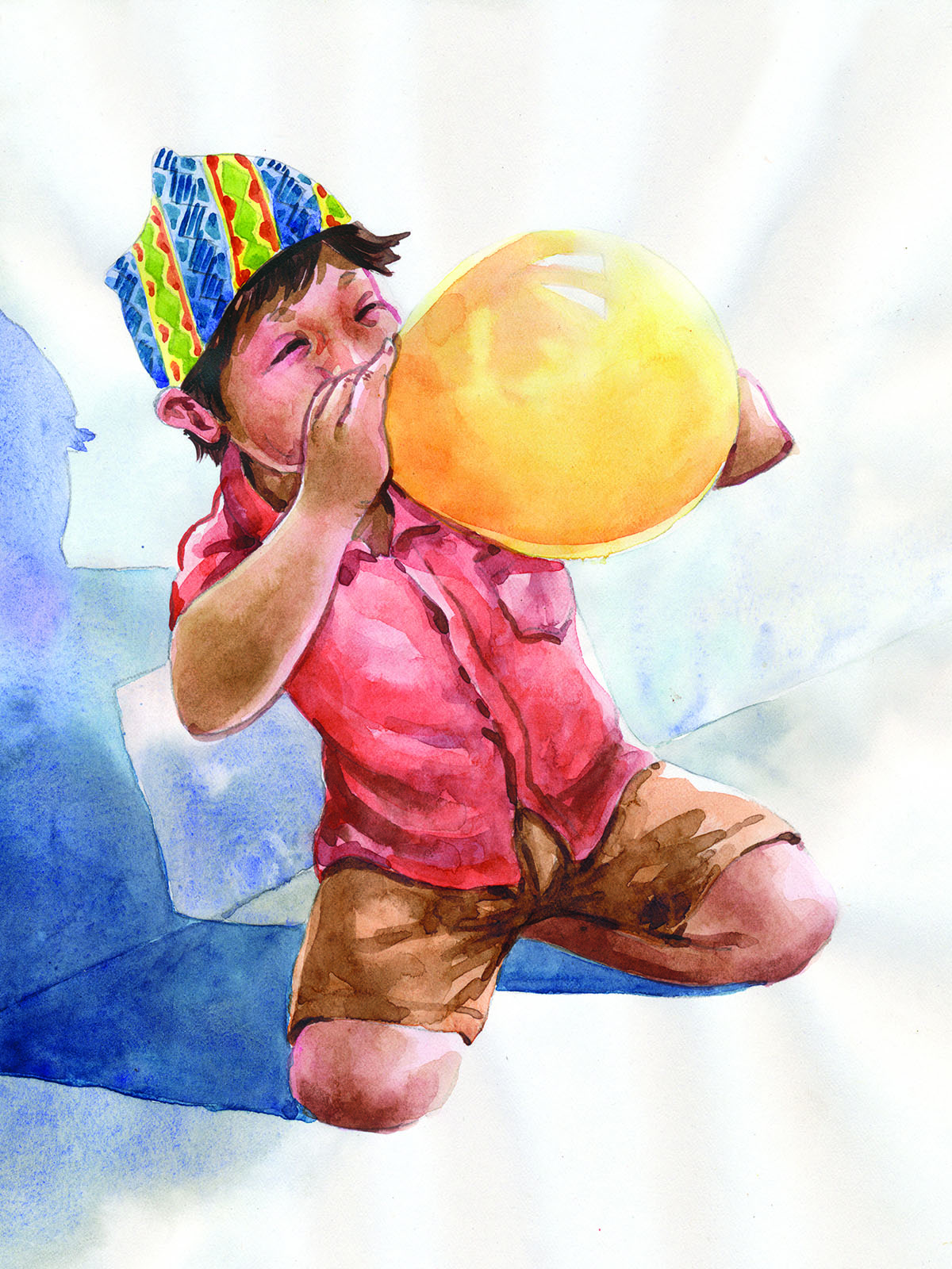Cover of Blowing Up Balloons