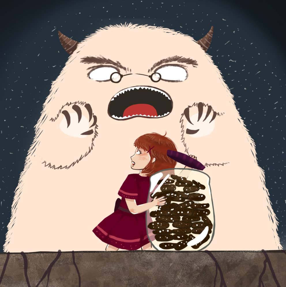 Cover of The Monster and the Missing Cookies
