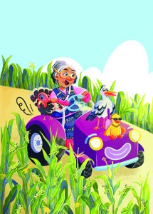 Oma and the Grasshoppers