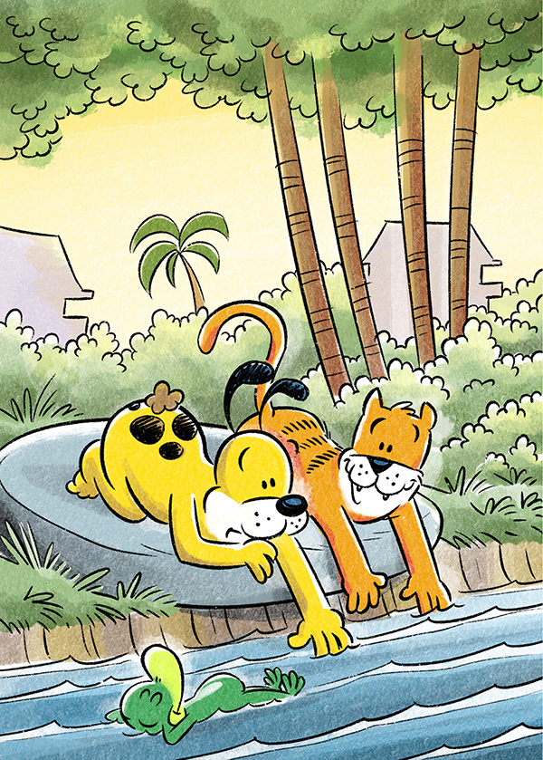 Cover of Cat and Dog Go With the Flow