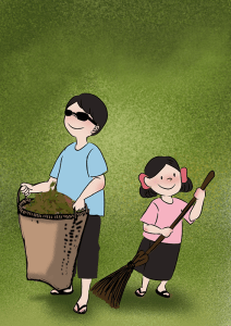 Helping Mother