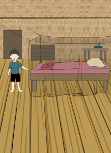 Illustration for Preparing a Bed for My Sister