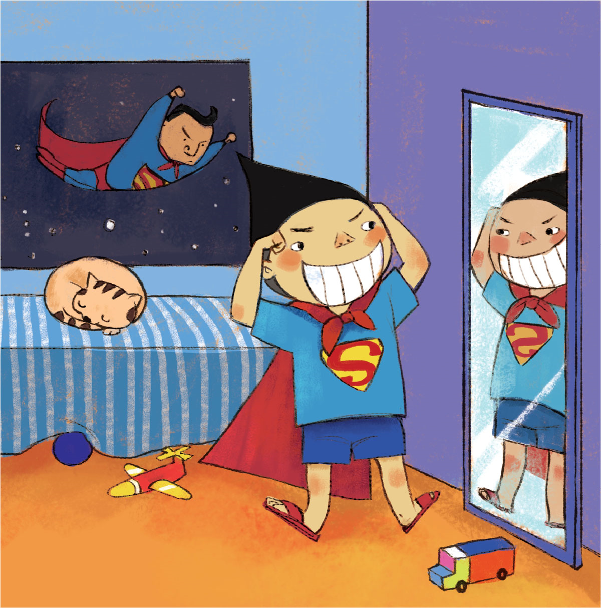 Cover of Cat-rescue Superman