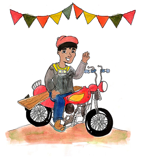 Cover of Riding the Habal-Habal Motorcycle
