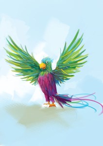 Illustration for Brave Bird