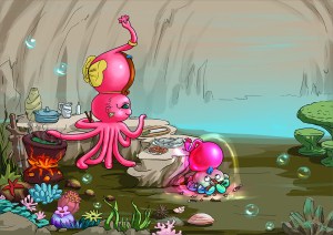 The Greedy Little Octopus