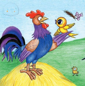 Illustration for The Brave Little Bird