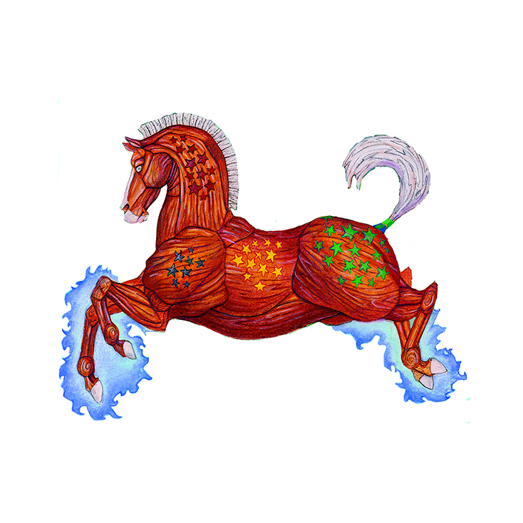 Cover of The Magic Horse