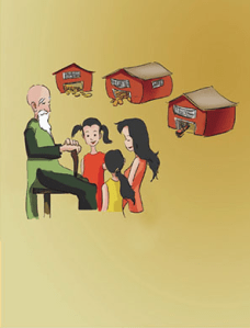 Illustration for Three Gifts