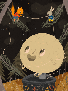 Illustration for Saving the Moon