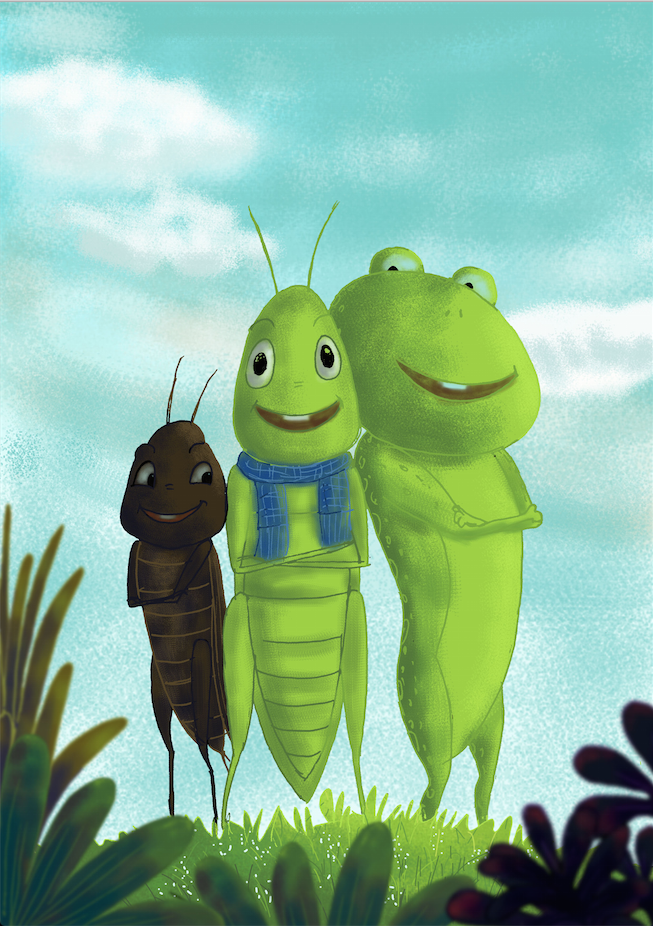 Cover of Grasshopper Speaks Up