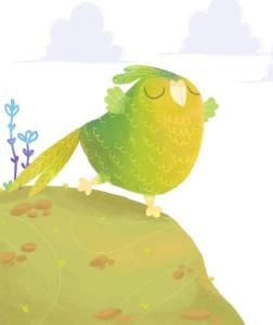 Illustration for Kakapo Wants to Fly