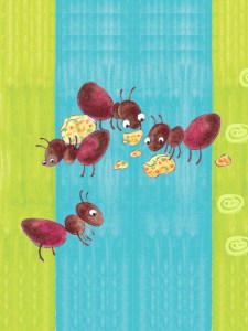 مصروف چیونٹیاں