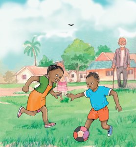 جویریہ کو فٹ بال کھیلنا پسند ہے