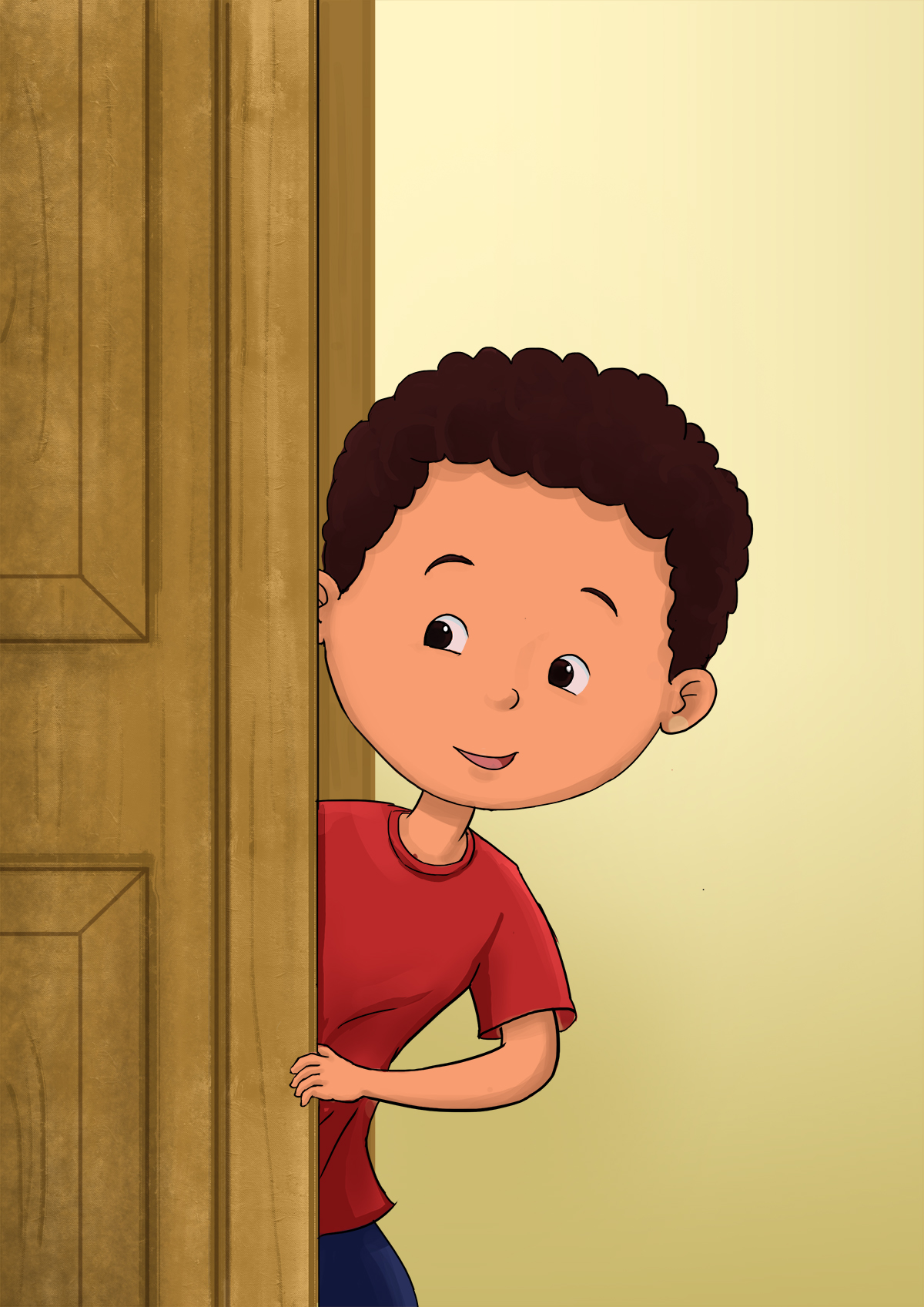 Cover of آنکھ مچولی, a Urdu picture book
