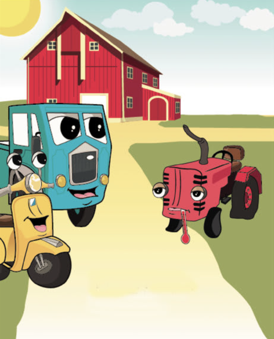 Cover of Tractor gets help