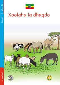Illustration for Xoolaha la dhaqdo