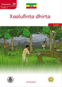Illustration for Xaalufinta dhirta