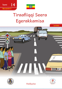 Illustration for Tiraafiiqqi Seera Egerakkamisa