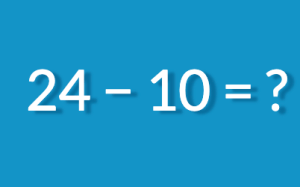 Aritmetikkquiz – subtraksjon