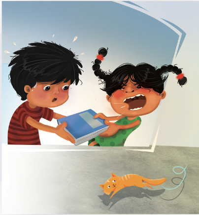 Cover of Buku Merah Rimi, a Tonsawang (North Sulawesi) picture book