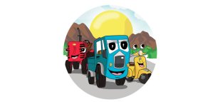 Illustration for Traktor Perlu Bantuan