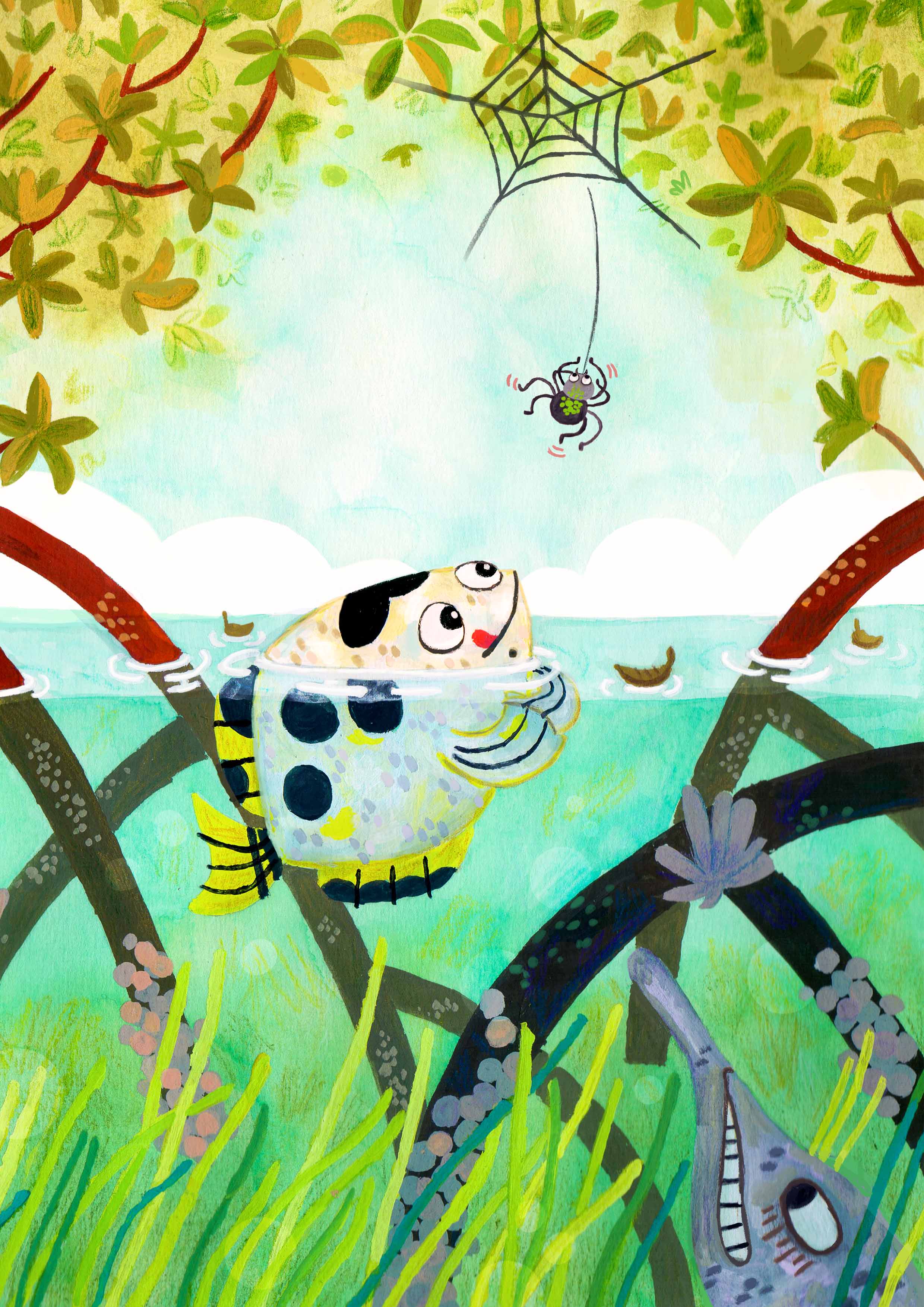 Cover of Gado Tai!, a Mee (Papua) picture book
