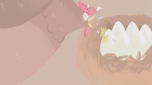 Gà mẹ bận rộn