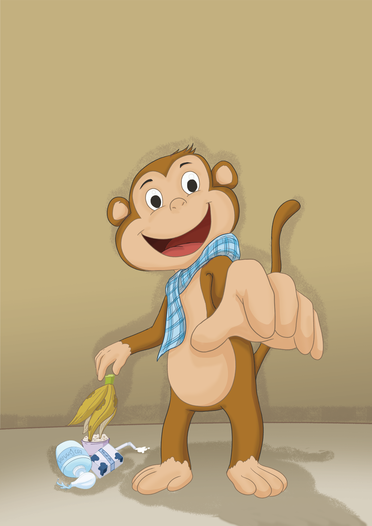 Le singe et la banane cover